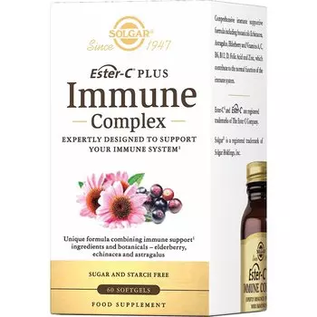 Solgar Эстер-С Плюс Иммуно-комплекс капсулы 60 шт