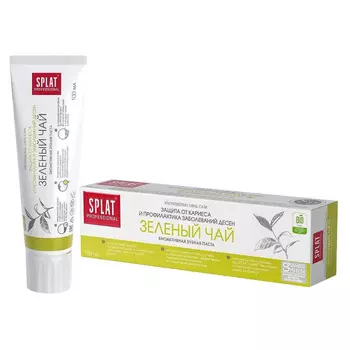 Splat Профешнл Зеленый чай Паста зубная 100 мл