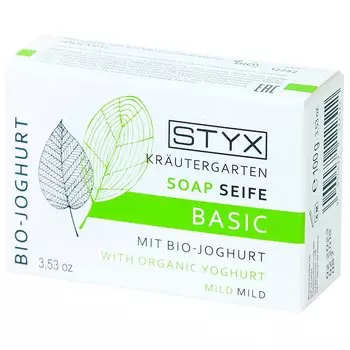 STYX Krautergarten Мыло косметическое натуральное Йогурт 100 г