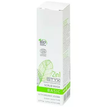 STYX Krautergarten Скраб-маска для лица Био-Жожоба 70 мл