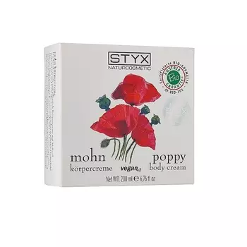 STYX Крем для тела Мак 200 мл