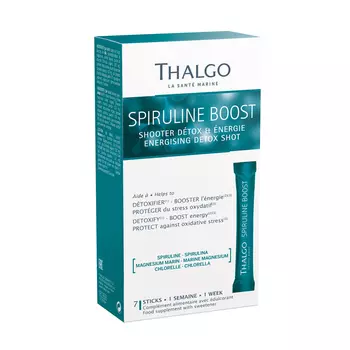 Thalgo Детокс Бустер энергизирующий со спирулиной для приема внутрь 5 г 7 шт