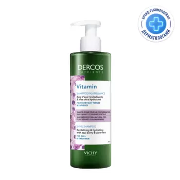 Vichy Dercos Nutrients Vitamin Шампунь для блеска волос 250 мл