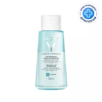 Vichy Purete Thermale Средство для снятия макияжа с глаз успокаивающее 100 мл
