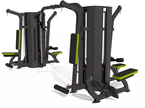 8-ми позиционная станция с блочной рамкой X-Line XR104.4