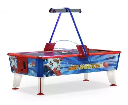 Аэрохоккей WIK Ice Fire Gold 8 ф (238х128х83см, красно-синий-золотой, жетоноприемник)
