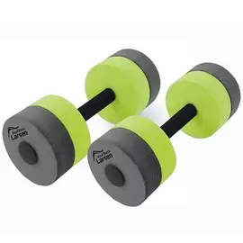 Аквагантель AquaFitness Larsen (2шт) сильной сопротивляемости YP-27C графит\лайм