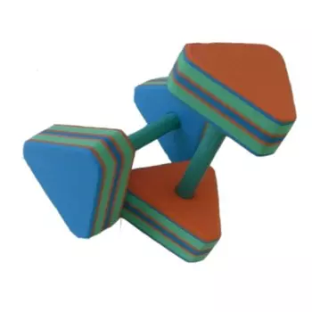 Аквагантели ДИС18 треугольные, мультиколор