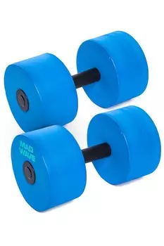 Аквагантели Mad Wave Dumbbells Basic Round, pair M0829 03 0 03W