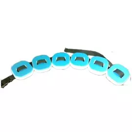 Аквапояс подростковый ДИС18, 6 секций, синий