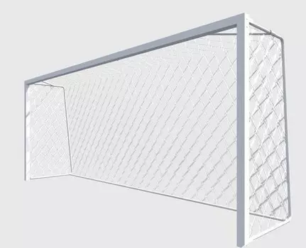 Алюминиевые ворота юниорские Hercules H-500-1 5х2х1 м профиль 100х120 мм шт