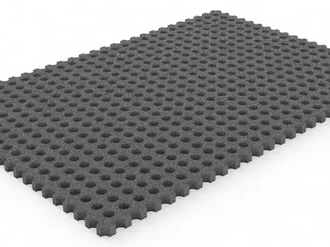 Амортизирующее резиновое покрытие, толщина 30мм Glav 8.120