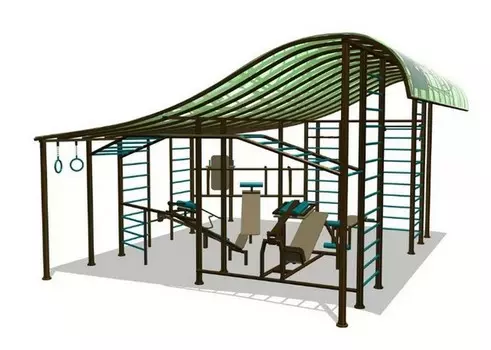 Атлетическая беседка Н1 Hercules УТК-017