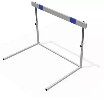 Барьер легкоатлетический регулируемой высоты планка ПВХ юношеский ФСИ 10289