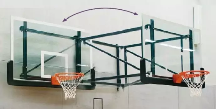 Баскетбольная ферма (для щита) складная Hercules 3412