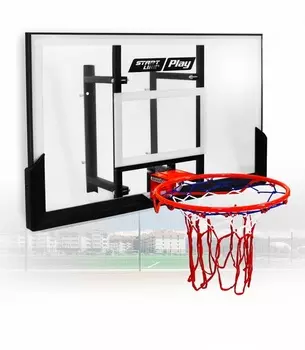 Баскетбольный щит Start Line Play 110 (112х72 см, кольцо 45 см) S110
