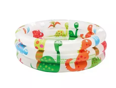 Детский надувной бассейн 61x22см Intex Динозавр 57106
