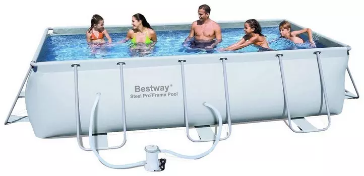 Бассейн каркасный 404х201х100 см Bestway 56251
