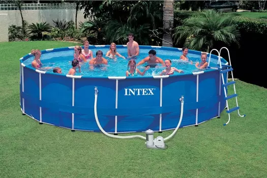 Бассейн каркасный 457х122см + помпа-фильтр и аксессуары Intex 28236
