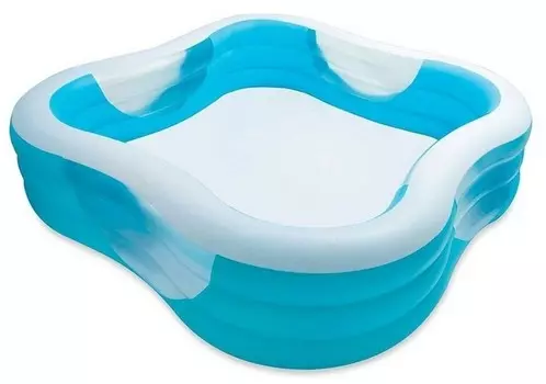 Детский надувной бассейн 229х229х56см Intex Семейный 57495