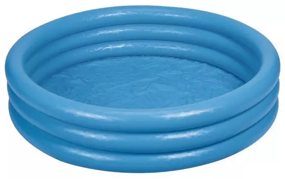 Детский надувной бассейн 168х38см Intex Синий кристалл 58446