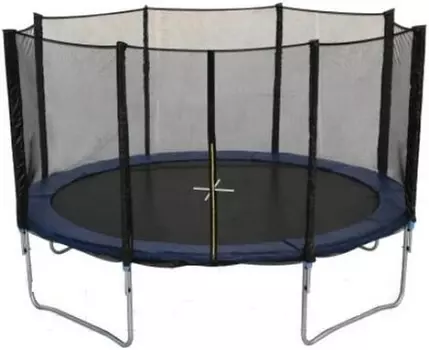 Батут 12FT, с сеткой, с лестницей Sundays Fitness Favorite 6868933 синий