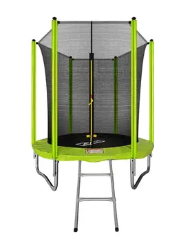 Батут Arland 183см 6FT с внутренней страховочной сеткой и лестницей
