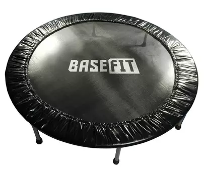 Батут BaseFit TR-101 137 см, черный