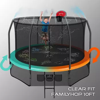 Батут Clear Fit FamilyHop 305 см 10Ft