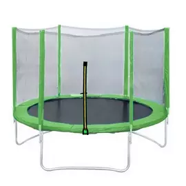 Батут DFC Trampoline Fitness 12ft наружн.сетка (366см) 12FT-TR-LG светло-зеленый