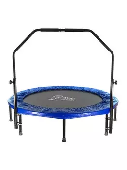 Батут для фитнеса Atlas Sport d122 см с ручкой на пружинах