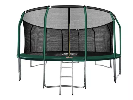 Батут премиум Arland 488см 16FT с внутренней страховочной сеткой и лестницей