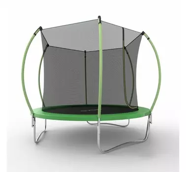 Батут с внутренней сеткой, диаметр 8ft Evo Jump EVO JUMP Lite 8ft (Green) зеленый