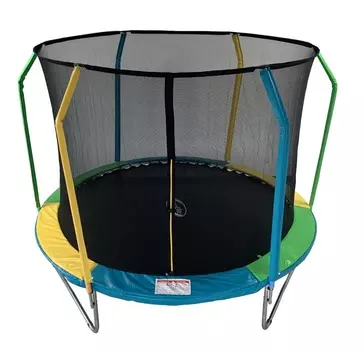 Батут Sport Elite 8FT 244 cм Fly фиберглас с защитной сеткой внутрь FR-60-8FT