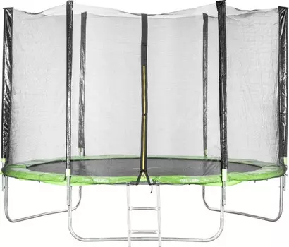 Батут Sundays Fitness Acrobat-D435 с сеткой 6309603 зеленый