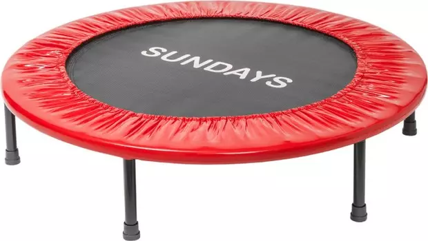 Батут Sundays Fitness D101 377044 красный
