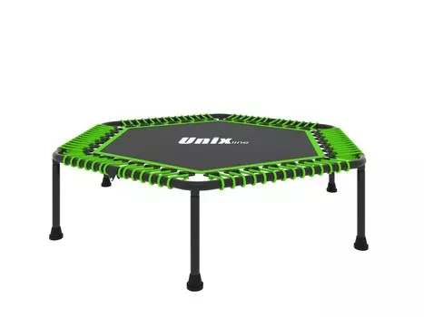 Батут Unix Line FITNESS Lite TR130FITWHG Green (130 cm)