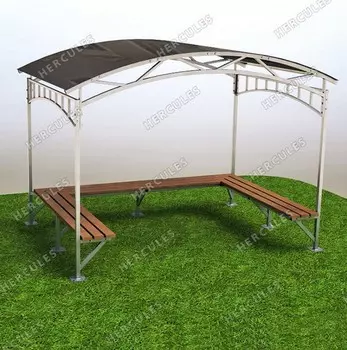 Беседка с лавочками Hercules 2706