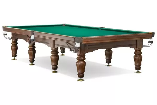 Бильярдный стол для русской пирамиды Weekend Ильмень(12 футов, 8 ног, 25мм камень), борта ясень 57.401.12.5