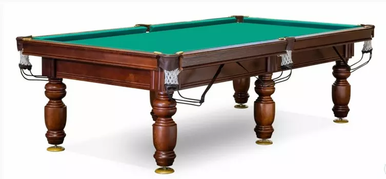 Бильярдный стол пирамида Weekend Ладога (10 футов, 6 ног, 25мм камень) 57.701.10.5