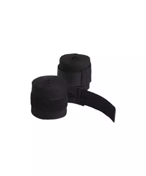 Бинт боксерский Insane BASE, хлопок, черный, 3,5 м