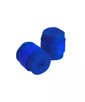 Бинт боксерский Insane BASE, хлопок, синий, 2,5 м