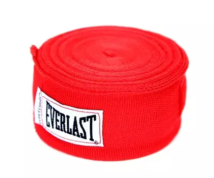 Бинты 4,55м 23 Everlast 4456NRD красный