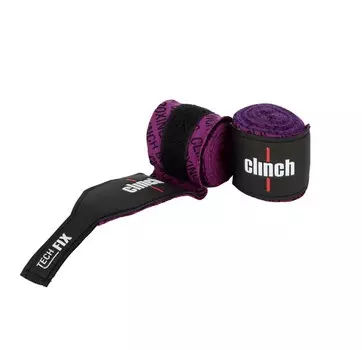 Бинты эластичные Clinch Boxing Crepe Bandage Tech Fix C140 фиолетовый длина 3.5 м