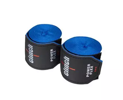 Бинты боксерские 255см Clinch Boxing Hand Wrap Power Flex C239 синий длина 2.55 м