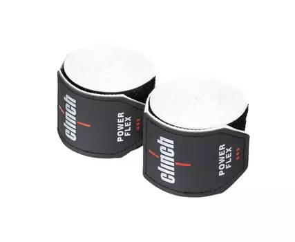 Бинты боксерские 255см Clinch Boxing Hand Wrap Power Flex C239 белый длина 2.55 м