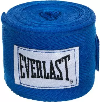 Бинт боксерский Everlast 2.5 м синий 4465BL
