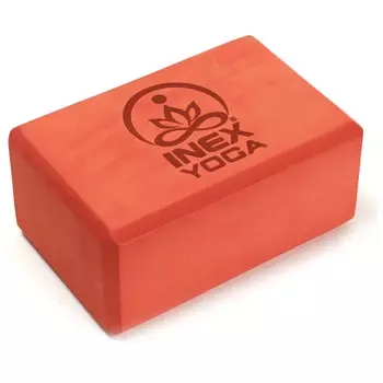 Блок для йоги 23x15x10см Inex Yoga Block EVA 4 quot; YGBK-RD красный