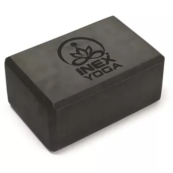 Блок для йоги 23x15x10см Inex Yoga Block EVA 4 quot; YGBK-CG темно-серый
