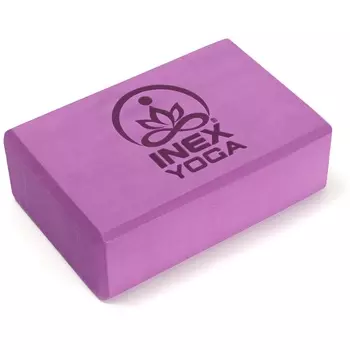 Блок для йоги 23x15x7см Inex EVA Yoga Block 3 quot; YGBK3-PL сливовый